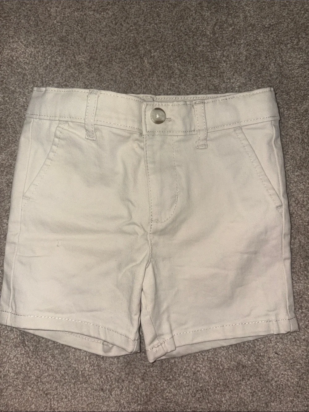 Gymboree Cream Boys Cotton Shorts